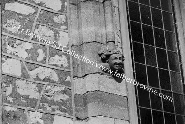 ST JOHNS  OLD S.J.  DETAILS OF CORBELS